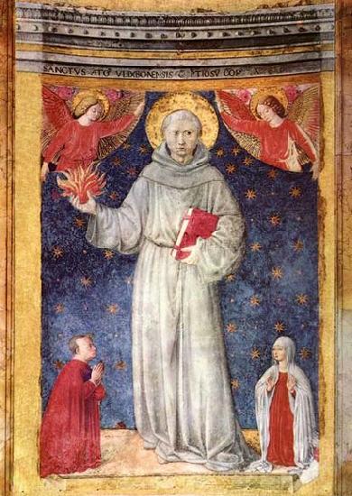 GOZZOLI, Benozzo St Anthony of Padua. oil painting picture